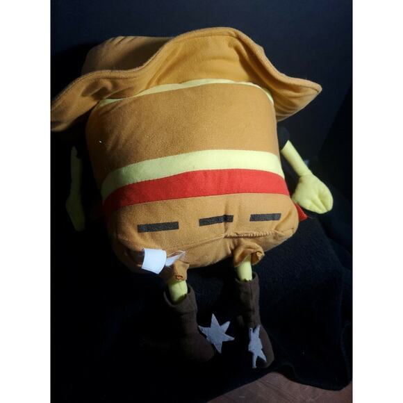BIG NICKELODEON SPONGEBOB SQUAREPANTS 2006 VIACOM COWBOY HATS SCARF BOOTS PLUSH - Picture 2 of 3